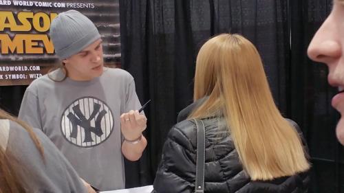Sue with Jason Mewes Comic Con 2015